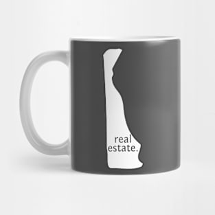 Delaware State Real Estate T-Shirt Mug